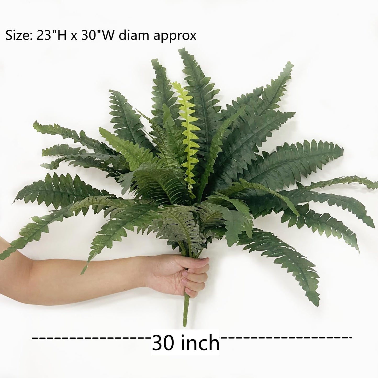 Avoik Artificial Ferns for Outdoors 3 Bundles