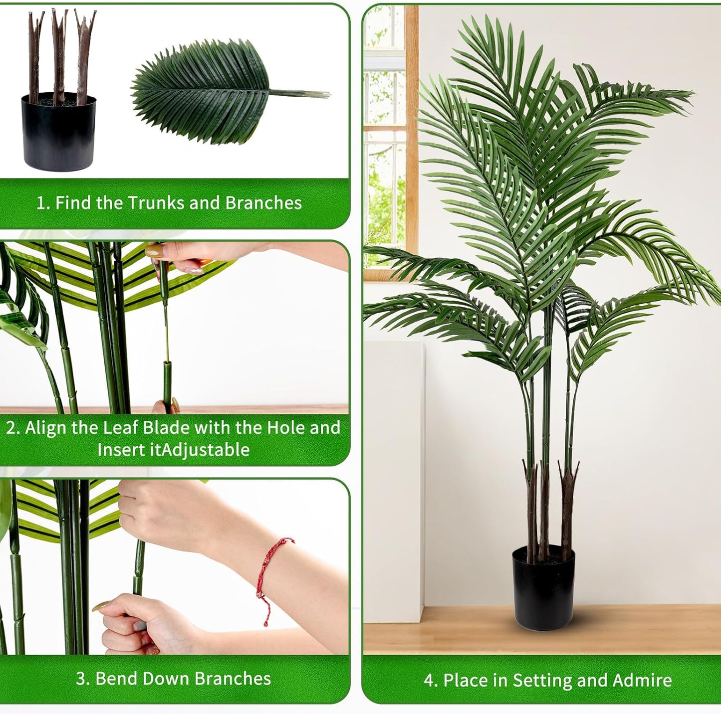 Artificial Areca Palm Plant