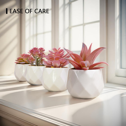 Viverie Pink Indoor Fake Plants