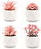 Viverie Pink Indoor Fake Plants