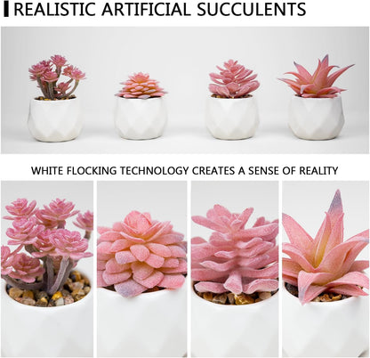 Viverie Pink Indoor Fake Plants