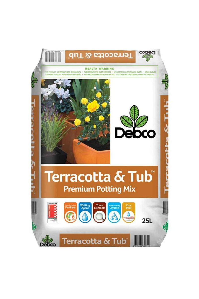 Debco - Terracotta and Tub Premium Potting Mix